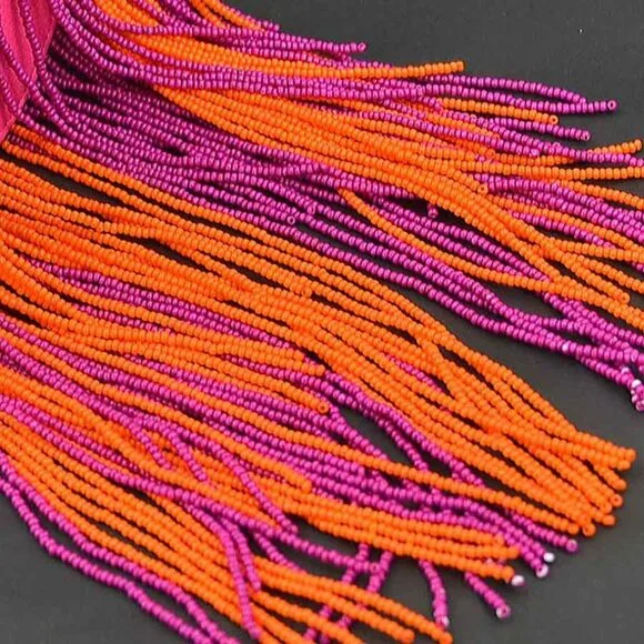 Loewe Shoulder Bag with Beaded Fringe - Picture 9 of 10